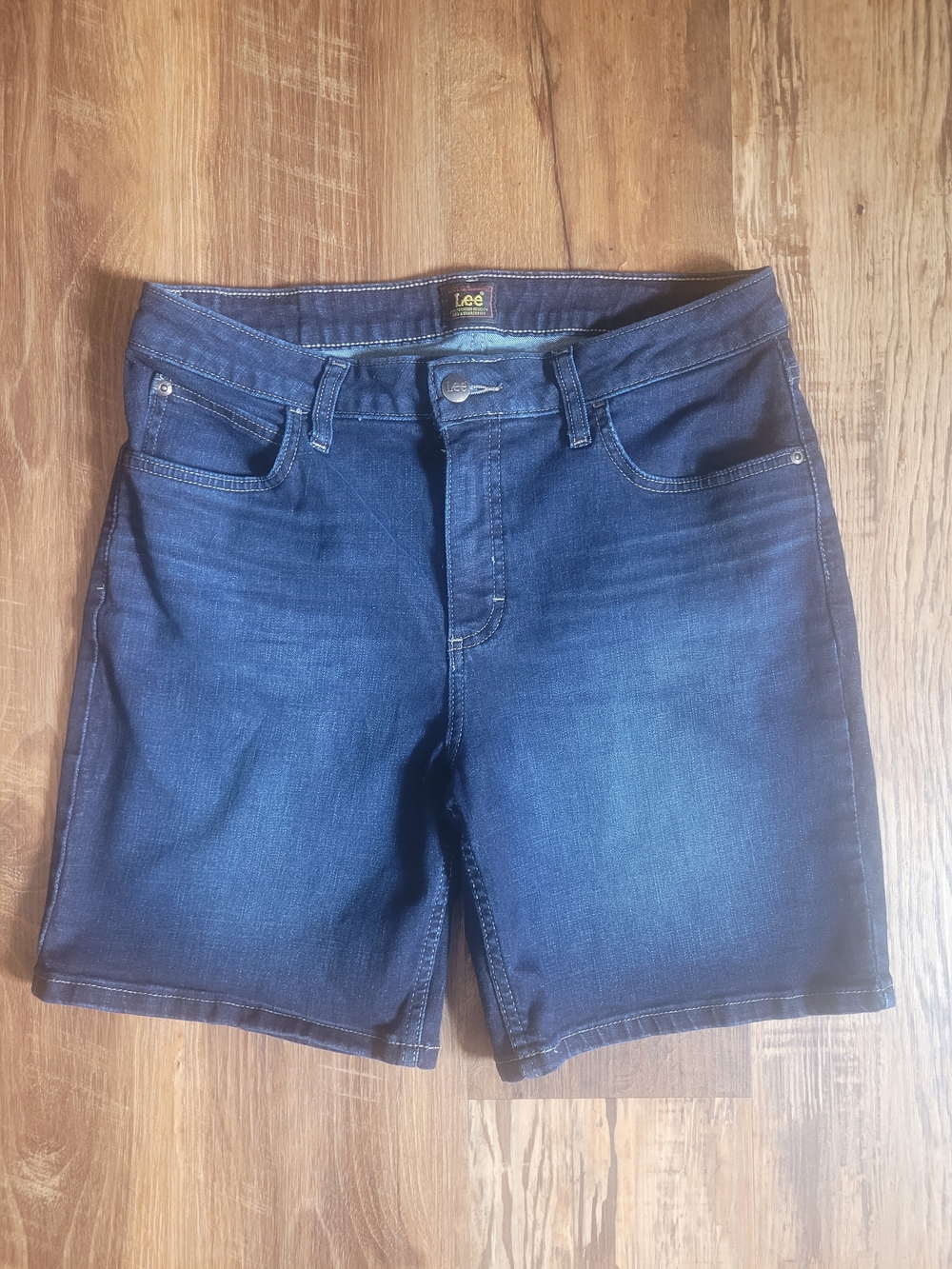 Lee Denim Dark Blue Shorts